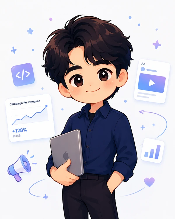 최동윤 캐릭터 — 광고·마케팅 AI 개발자